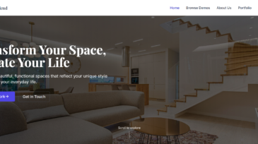 interior design website